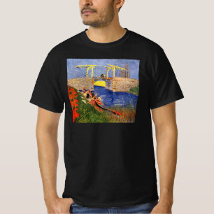 Camiseta Puente Langlois en Arlés por Vincent van Gogh