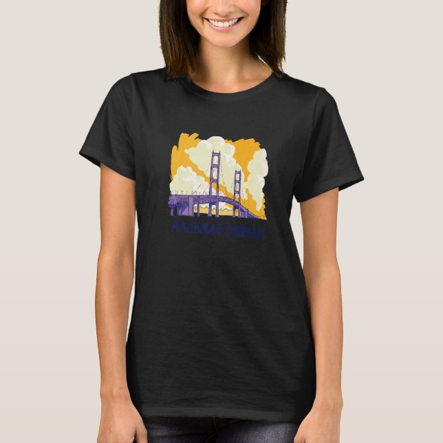 Camiseta Puente Mackinac (Anverso)