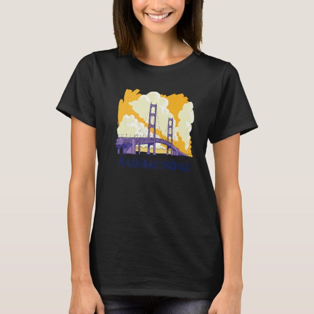 Camiseta Puente Mackinac (Anverso)