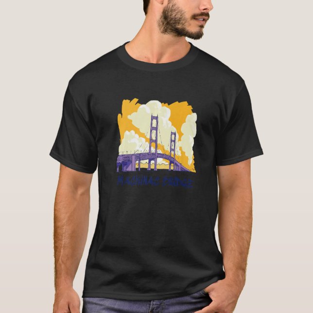 Camiseta Puente Mackinac (Anverso)