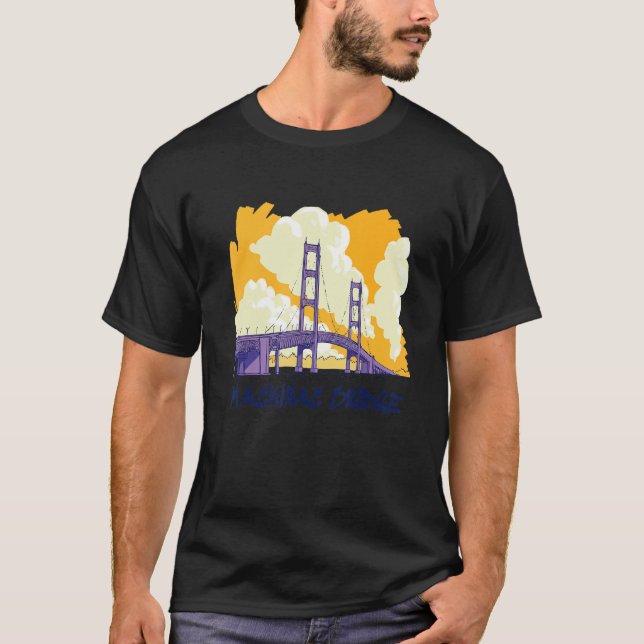 Camiseta Puente Mackinac (Anverso)