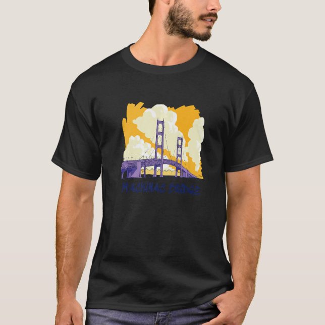Camiseta Puente Mackinac (Anverso)