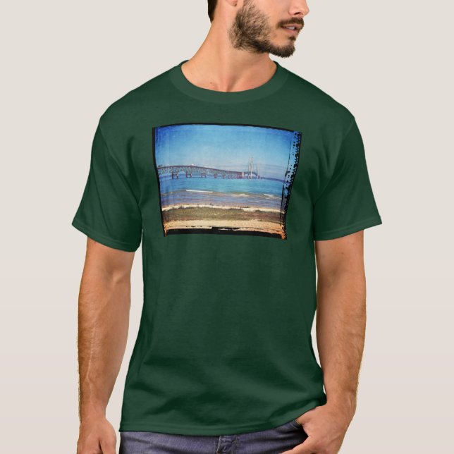 Camiseta Puente mackinac vintage (Anverso)