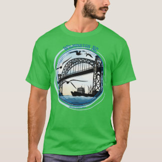 CAMISETA PUENTE MEMORIAL DE TEMOR DE CABO DE WILMINGTON NC