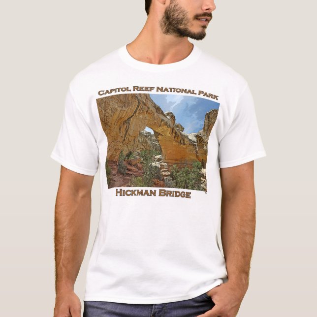 Camiseta Puente nacional del Parque-Hickman del filón del (Anverso)