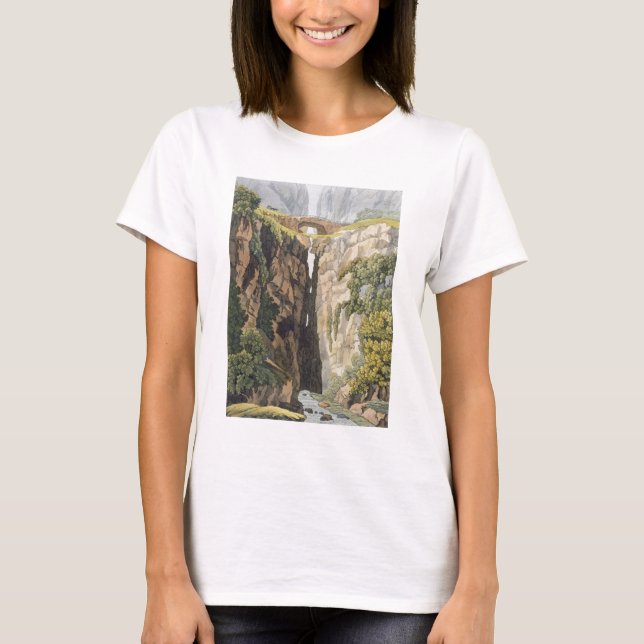 Camiseta Puente natural, Valle de Icononzo (color litho) (Anverso)