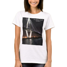 Puente nocturno, Charleston SC, fotografía