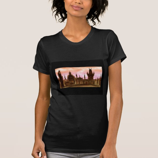 Camiseta puente Praga de Charles (Anverso)