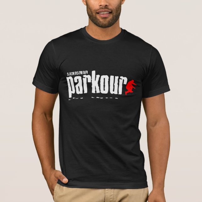 Camiseta Puente rojo (oscuro) (Anverso)