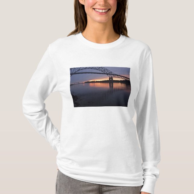 Camiseta Puente Sagamore sobre el canal de Cape Cod, 2 (Anverso)