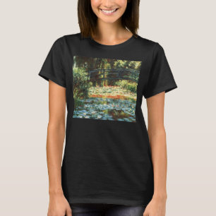 Camiseta Puente sobre el estanque de nenúfares por Claude M