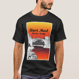 Camiseta Puente Stari Most Mostar Bosnia-Herzegovina