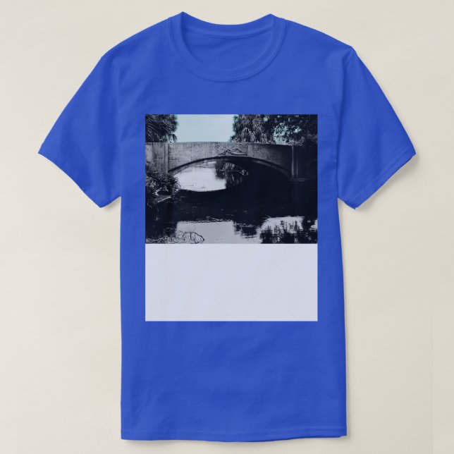 Camiseta Puente V2 TShirt del parque de la ciudad de Nueva  (Diseño del anverso)