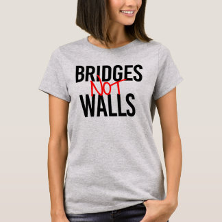 CAMISETA PUENTES NO PAREDES