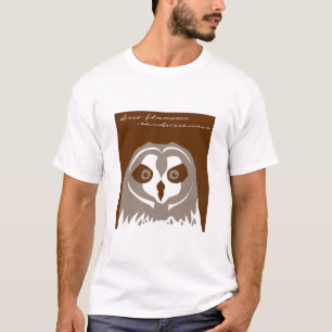Camiseta Pueo, o búho espigado corto del Hawaiian