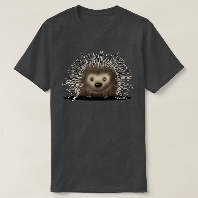 Camiseta Puercoespín Adorable (Diseño del anverso)