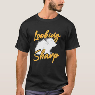 Camiseta Puercoespín Pareciendo Astuto Puercoespines Divert