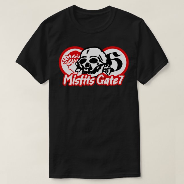 Camiseta puerta 7 olímpicos 7 (Diseño del anverso)