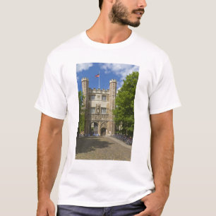 Camiseta Puerta al Trinity College y filas de bicicletas,