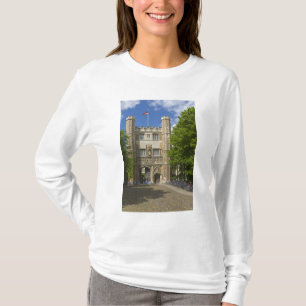 Camiseta Puerta al Trinity College y filas de bicicletas,
