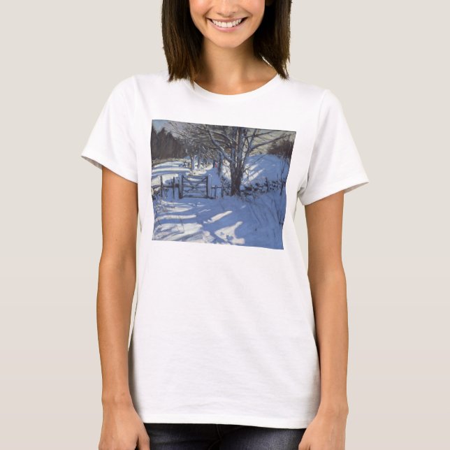 Camiseta Puerta cerca de Youlgreave Derbyshire (Anverso)