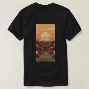 Camiseta Puerta de acceso a Fuji - Arte tradicional japonés