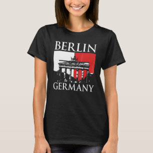 Camiseta Puerta de Brandeburgo de Berlín Recuerdo de Viaje