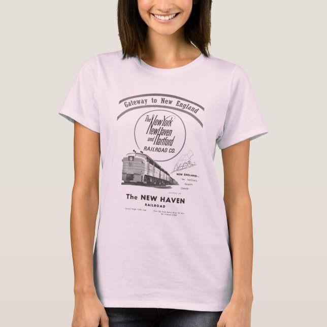 Camiseta Puerta de entrada a Nueva Inglaterra, (Anverso)