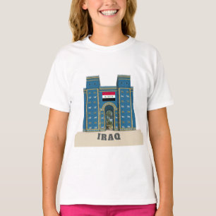 Camiseta Puerta de Ishtar Irak Monumentos