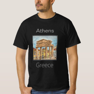 Camiseta Puerta de la Agora Romana, Atenas, Grecia
