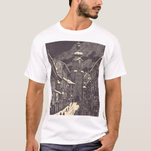 Camiseta Puerta de Miguel en Torre Medieval de Bratislava