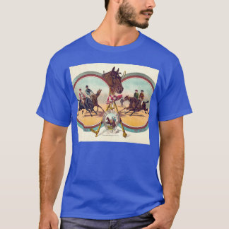 Camiseta Puerta de salida de carreras de caballos familia