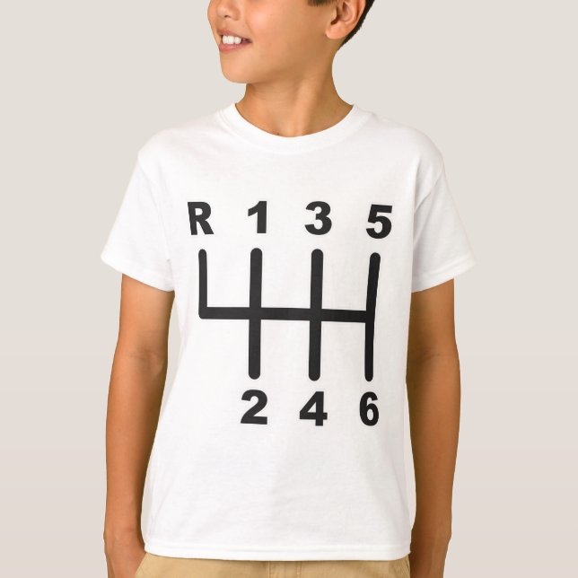 Camiseta Puerta del cambio de 6 velocidades (Anverso)