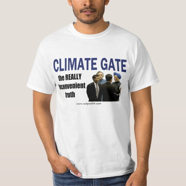 Camiseta PUERTA DEL CLIMA: realmente incómodo (Anverso)