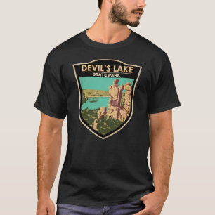 Camiseta Puerta del Devil's Lake State Park Wisconsin Devil