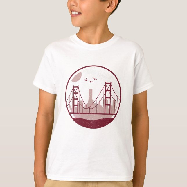 Camiseta Puerta Dorada (Anverso)