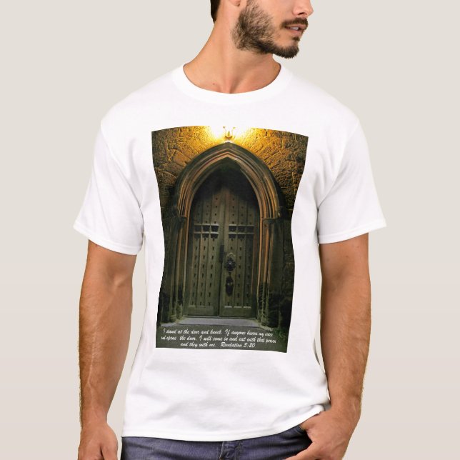 Camiseta Puerta grande del 3:20 de la revelación (Anverso)