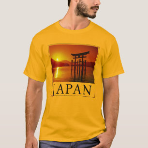 Camiseta Puerta O-Torii, Santuario Itsukushima   Miyajima, 