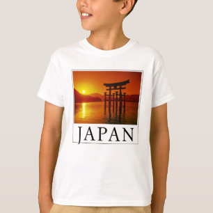 Camiseta Puerta O-Torii, Santuario Itsukushima Miyajima,