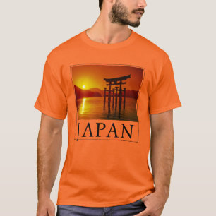 Camiseta Puerta O-Torii, Santuario Itsukushima Miyajima,