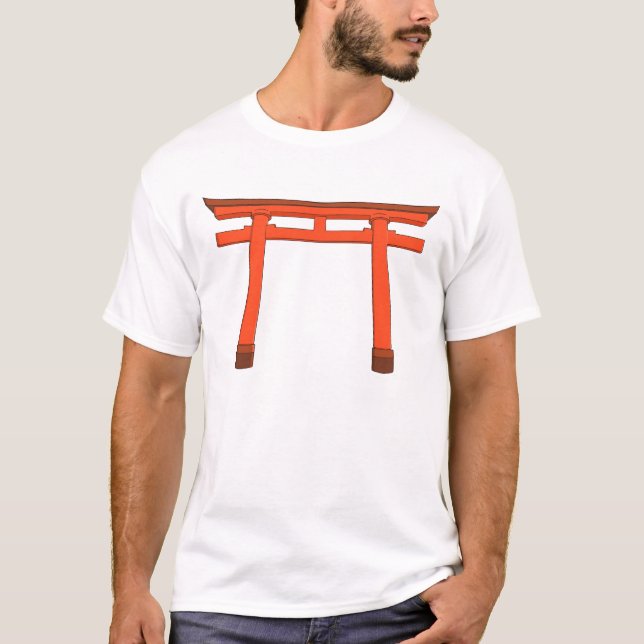 Camiseta Puerta Torii vívida (Anverso)