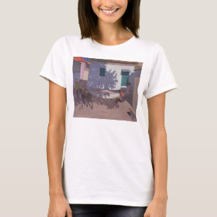 Camiseta Puerta y sombras verdes Lesbos 1996