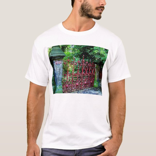 Camiseta Puertas del campo de la fresa (Anverso)