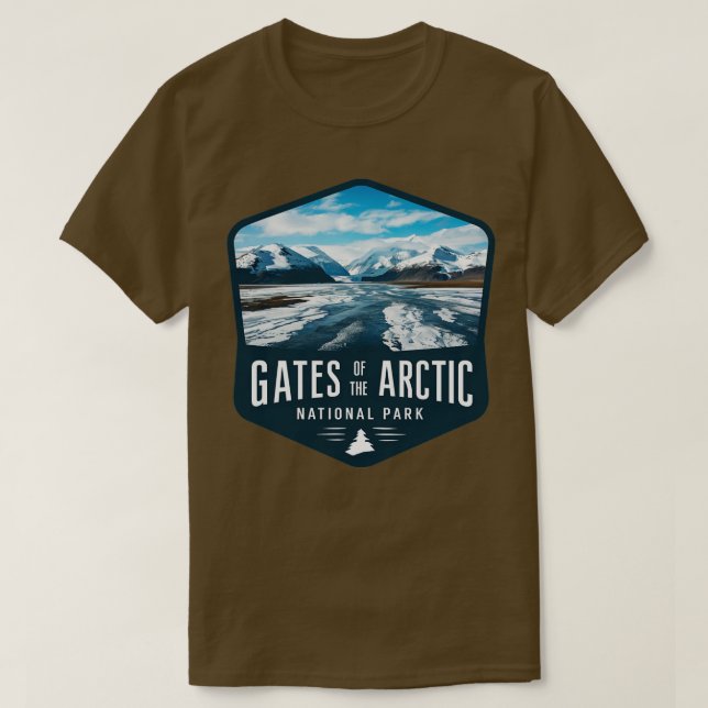 Camiseta Puertas Del Parque Nacional Del Ártico Alaska TShi (Diseño del anverso)