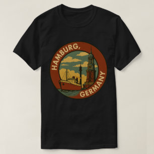Camiseta Puerto alemán de Hamburgo