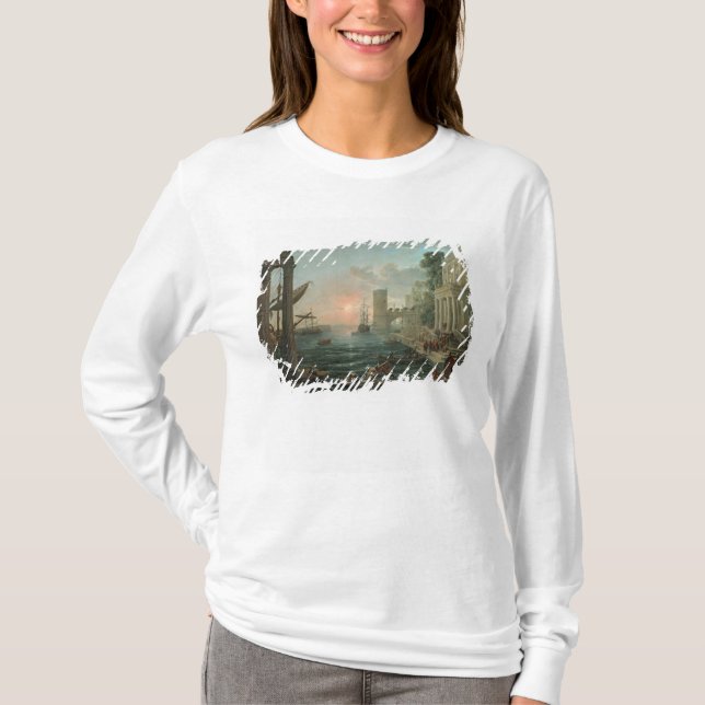 Camiseta Puerto con el embarque (Anverso)
