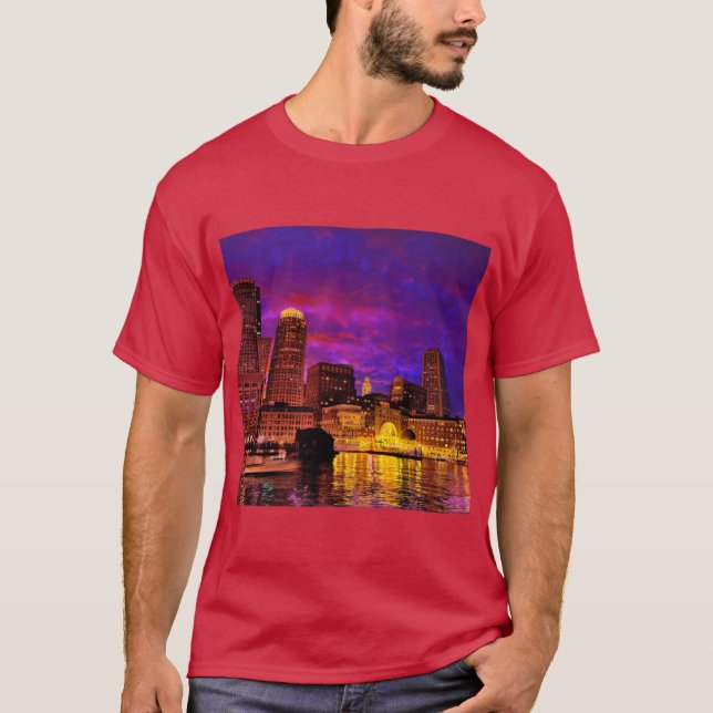 Camiseta Puerto de Boston (Anverso)