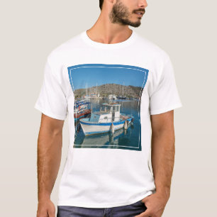 Camiseta Puerto de Bozburun cerca de Marmaris, Turquía