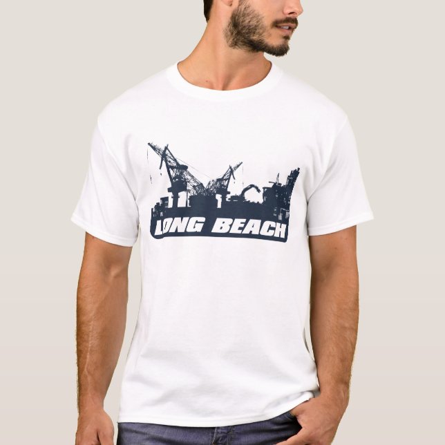 Camiseta Puerto de Long Beach (Anverso)