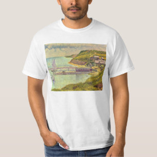 Camiseta Puerto de Port-en-Bessin, marea alta de Georges Se